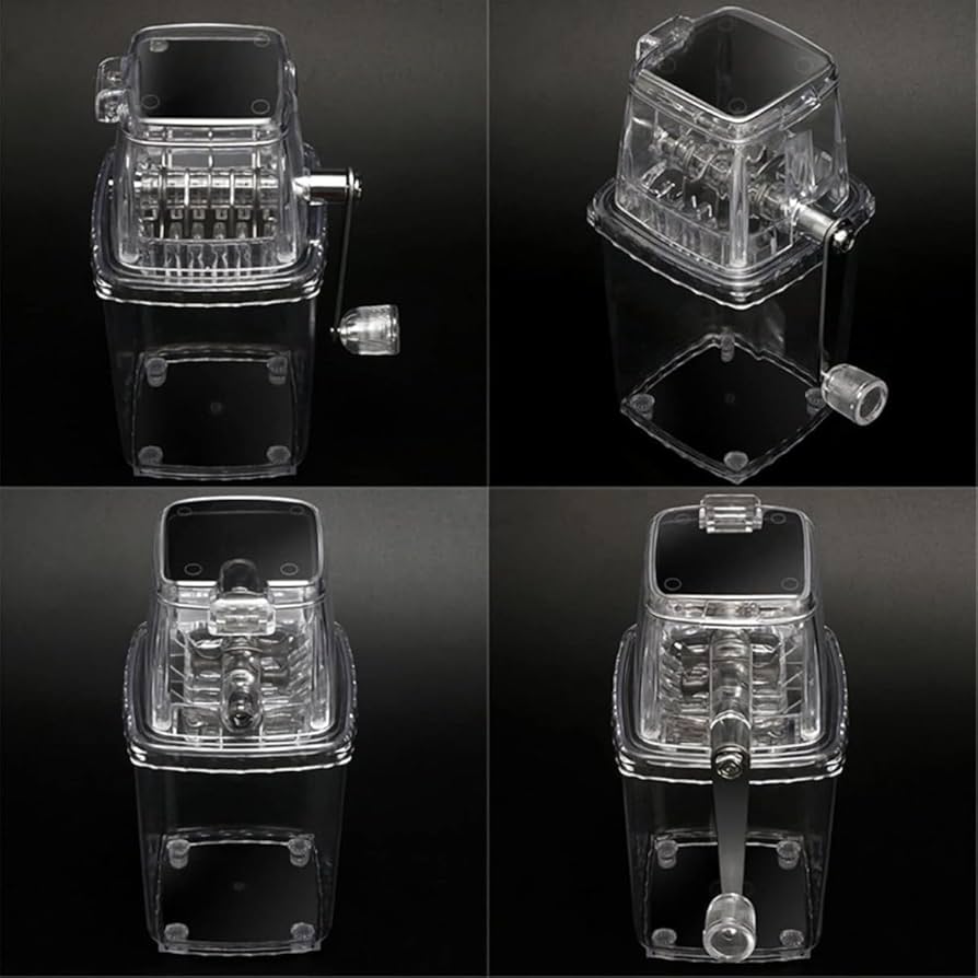 製氷機・クラッシャー Amazon｜アイスクラッシャー 砕氷機 製氷器 1.25L 手動アイス